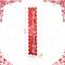 Glitzhome® 39.25" Wooden Hello Valentine Porch Décor